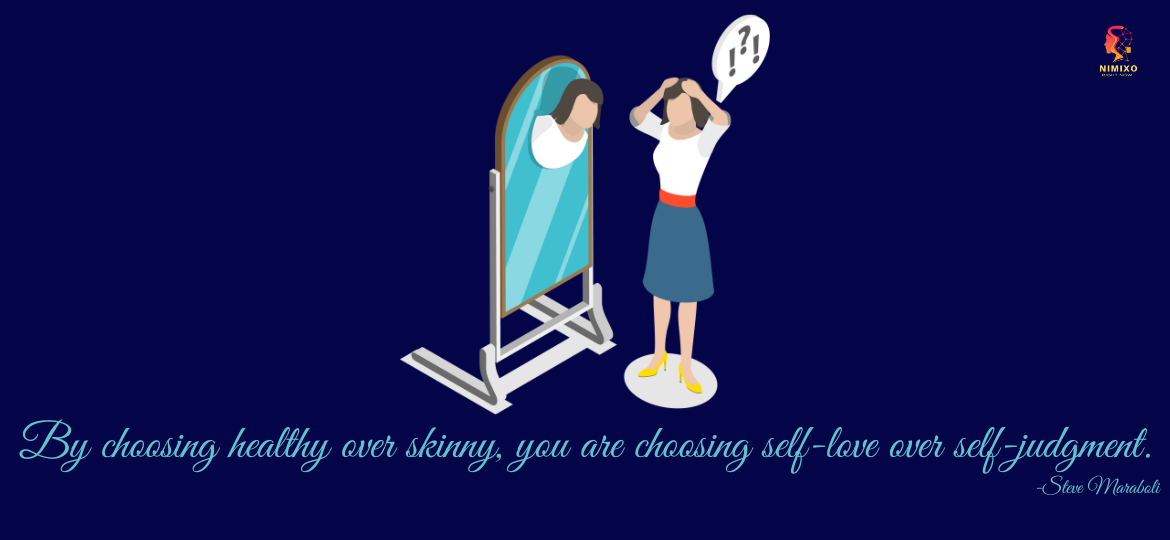 By choosing healthy over skinny, you are choosing self-love over self-judgment. -Steve Maraboli