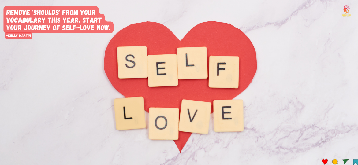 Breaking Free: Cultivating Self-Love in the New Year. Remove 'shoulds' from your vocabulary this year. Start your journey of self-love now. -Kelly Martin