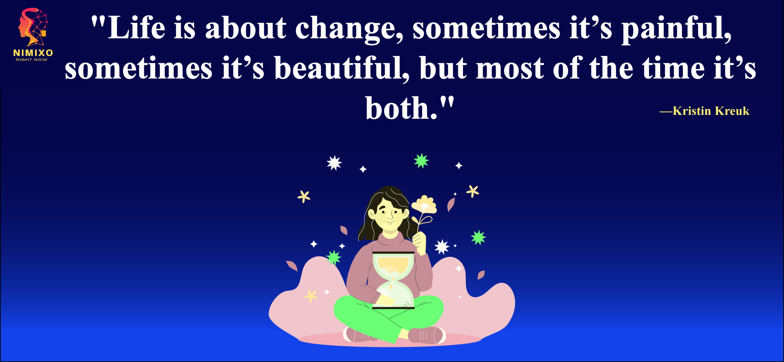 Unlocking the Secrets to a Balanced Life Journey. Life is about change, sometimes it’s painful, sometimes it’s beautiful, but most of the time it’s both. -Kristin Kreuk