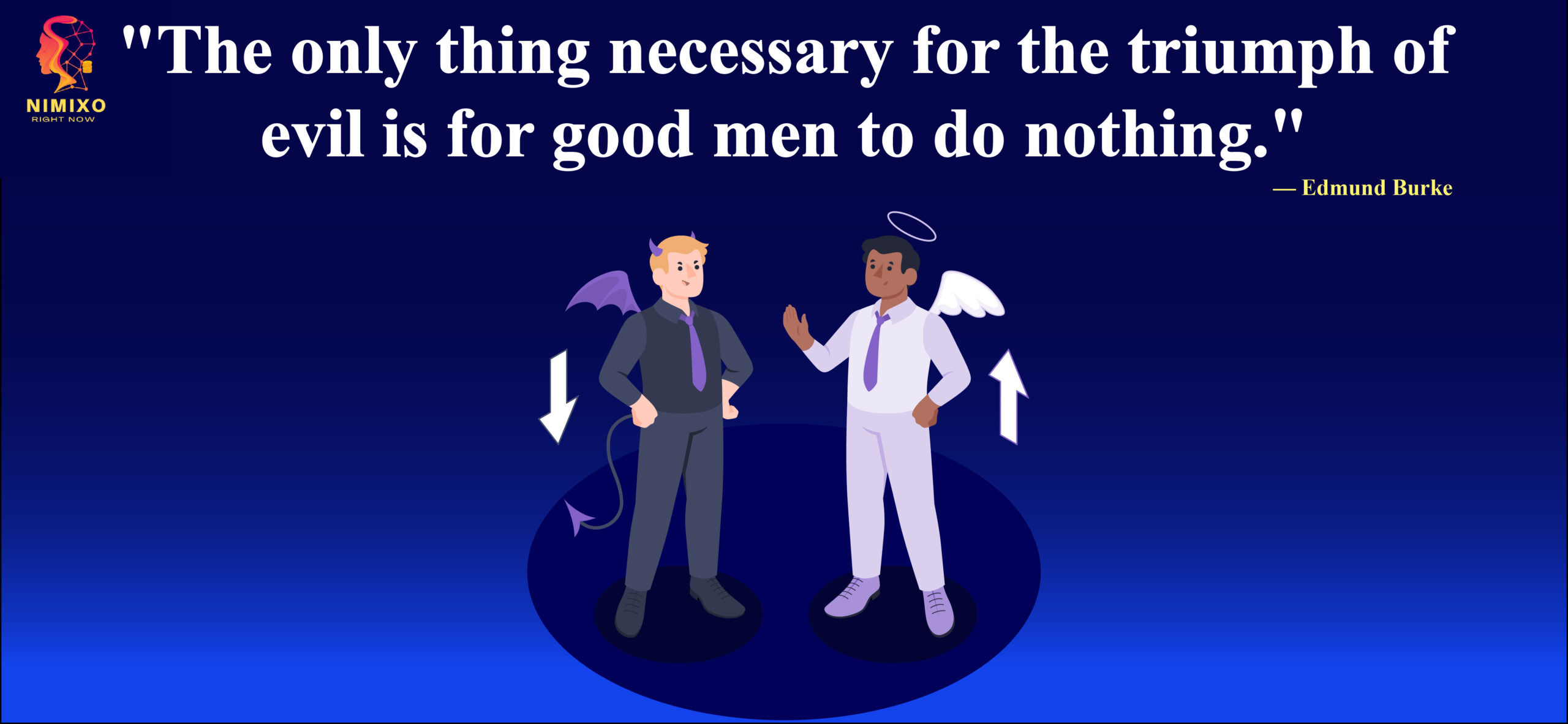 Unleash the Ripple Effect: 5 Easy Ways Your Actions Can Change the World. The only thing necessary for the triumph of evil is for good men to do nothing. -Edmund Burke