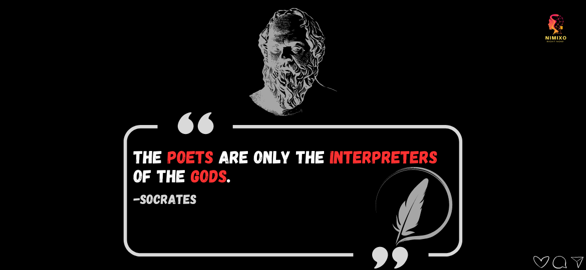 Poetry's Spark: Igniting the Flame of Imagination. The poets are only the interpreters of the gods. -Socrates