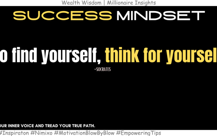 How to Discover the Real You: A Journey of Self-Discovery. To find yourself, think for yourself. -Socrates