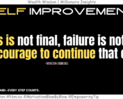 How to Overcome Failure Without Giving Up. Success is not final, failure is not fatal: It is the courage to continue that counts. -Winston Churchill