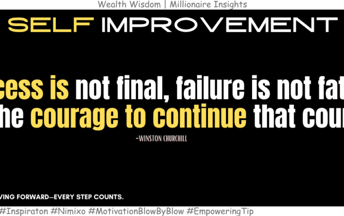 How to Overcome Failure Without Giving Up. Success is not final, failure is not fatal: It is the courage to continue that counts. -Winston Churchill