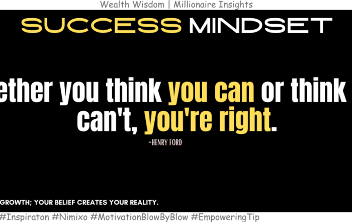 How to Shape Your Future? Whether you think you can or think you can't, you're right. -Henry Ford